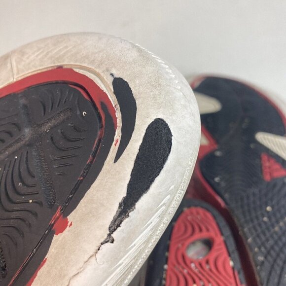 ADIDAS TS Creator T-Mac Tracy Mcgrady Black White Red Basketball Men Size 10 - Picture 10 of 12